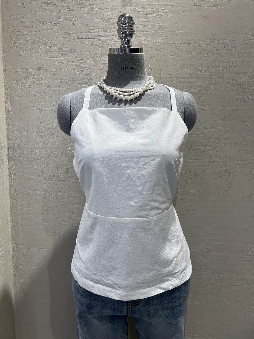 HI HIGH韓國㊣直郵東大門代購女裝新品時尚休閑25春夏吊帶背心SEESTAR/hi high吊帶/背心