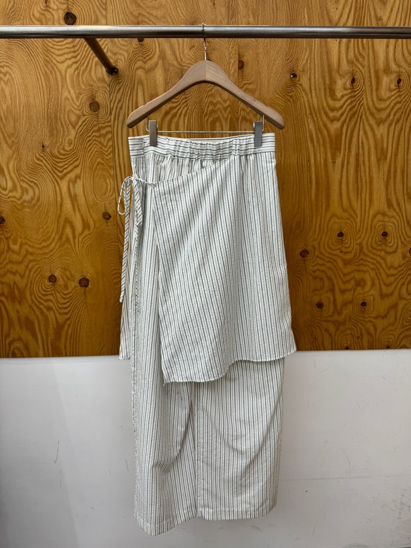 PROJECTVIEW韓國直郵㊣女裝新品時尚25春夏推薦熱賣裙褲條紋PROJECTVIEW裙褲