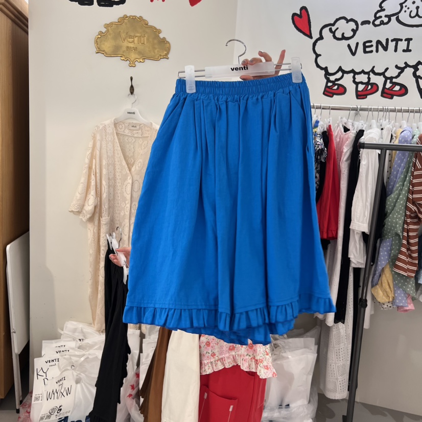 VENTI韓國㊣直郵東大門代購女裝新品時尚推薦休閑25春夏短褲VENTI短褲圖色4