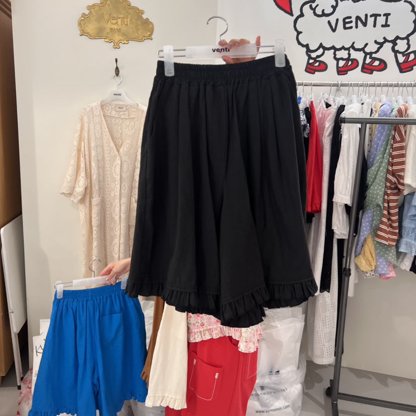 VENTI韓國㊣直郵東大門代購女裝新品時尚推薦休閑25春夏短褲VENTI短褲圖色5