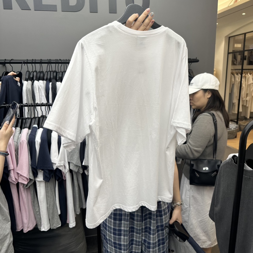 CREDITO韓國直郵㊣東大門實拍女裝新品人氣休閑時尚熱賣T恤CREDITOT恤
