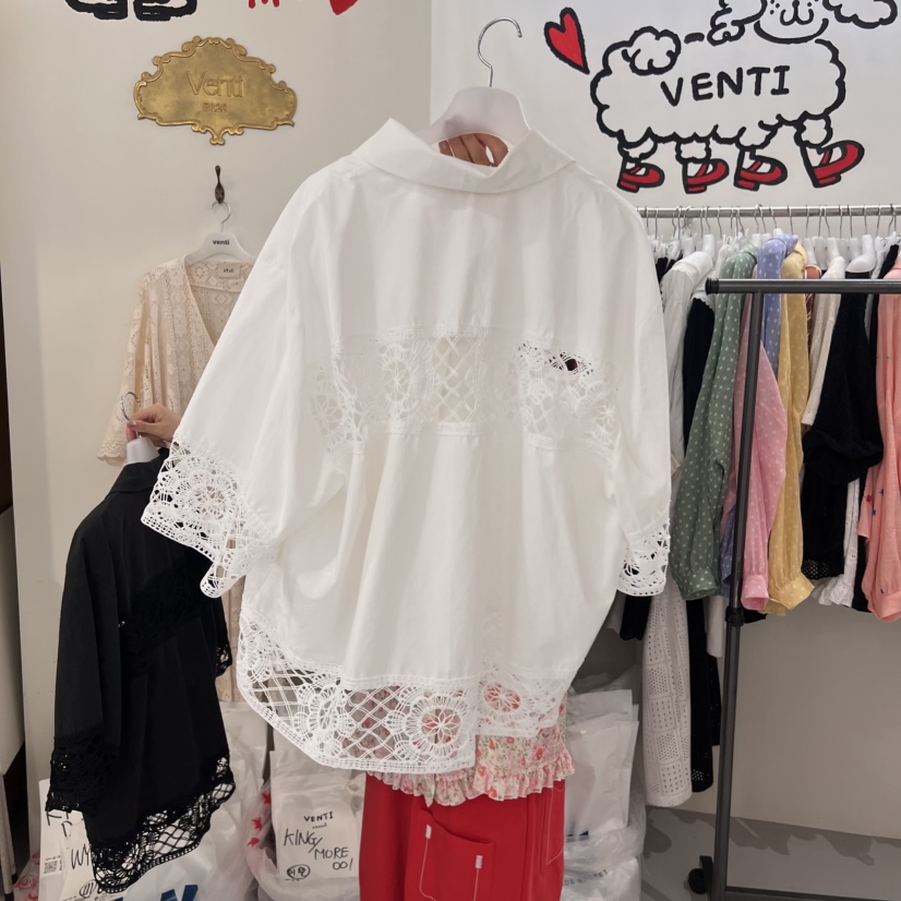 VENTI直郵韓國代購㊣女裝新款25春夏時尚人氣推薦休閑熱賣夾克VENTI夾克