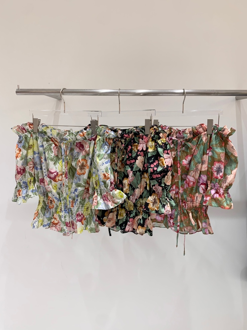 FABRIC直郵韓國代購㊣女裝新品人氣25春夏休閑熱賣襯衫蕾絲衫FABRIC襯衫/蕾絲衫