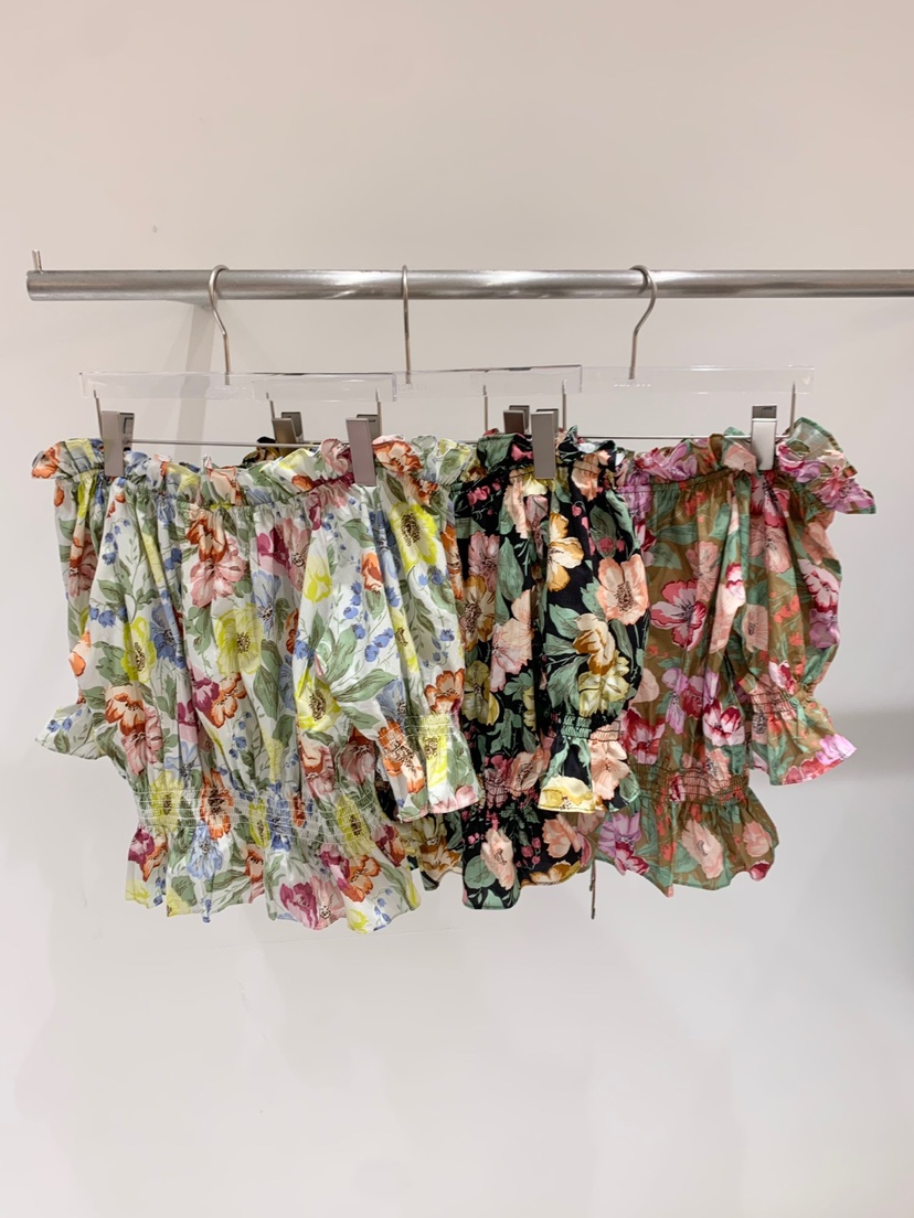 FABRIC直郵韓國代購㊣女裝新品人氣25春夏休閑熱賣襯衫蕾絲衫FABRIC襯衫/蕾絲衫