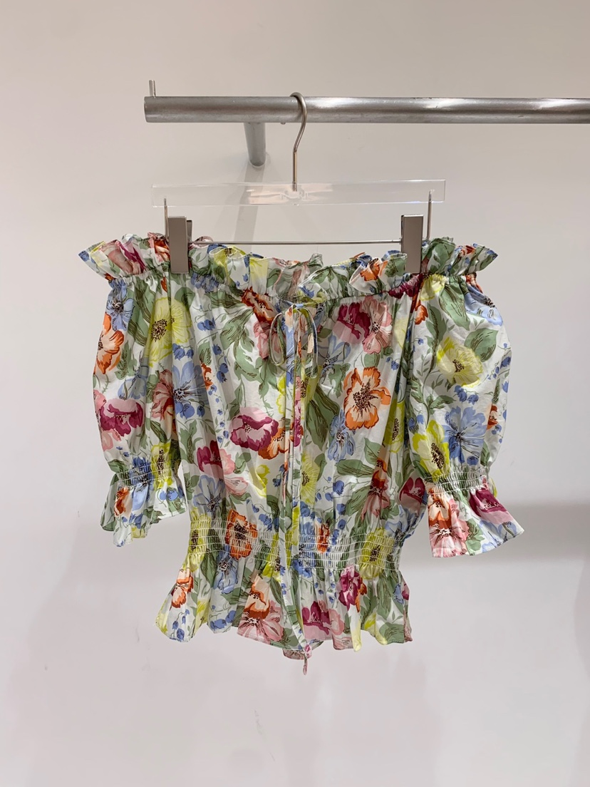 FABRIC直郵韓國代購㊣女裝新品人氣25春夏休閑熱賣襯衫蕾絲衫FABRIC襯衫/蕾絲衫