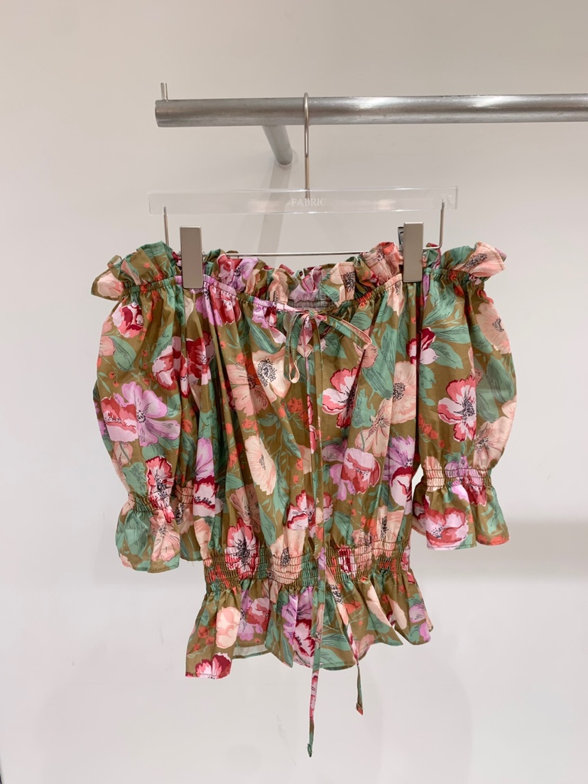 FABRIC直郵韓國代購㊣女裝新品人氣25春夏休閑熱賣襯衫蕾絲衫FABRIC襯衫/蕾絲衫圖色3