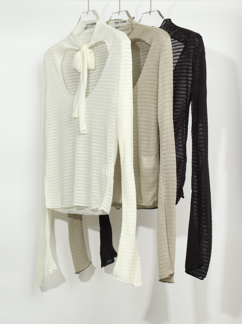 TEXTURE直郵韓國代購㊣女裝新品人氣時尚25春夏推薦休閑針織衫TEXTURE針織衫