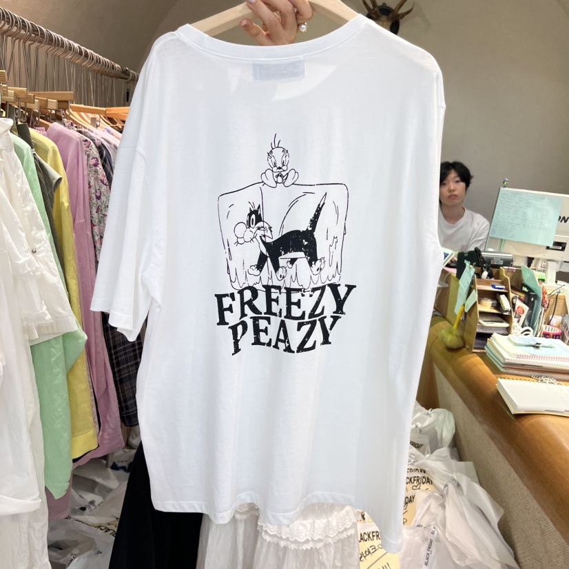 BLACKFRIDAY韓國直郵㊣女裝新品休閑25春夏熱賣推薦時尚T恤BLACK FRIDAYT恤