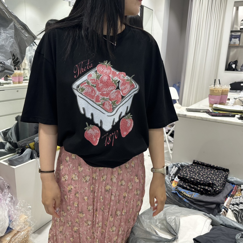 COMBO韓國㊣直郵東大門代購女裝新款推薦人氣時尚25春夏T恤COM_BOT恤圖色3