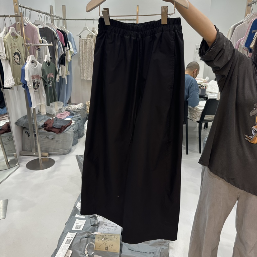 VISUAL SPACE直郵韓國代購㊣女裝新品時尚熱賣休閑人氣休閑褲VISUAL SPACE休閑褲圖色2