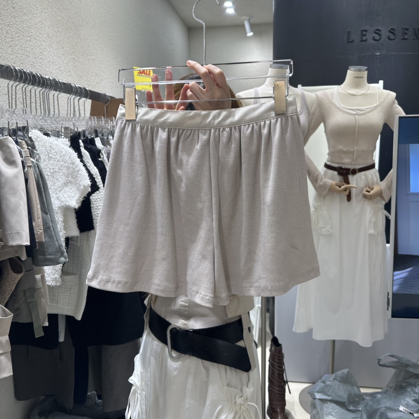 LESSEN直郵韓國代購㊣女裝新品休閑推薦25春夏時尚人氣短褲LESSEN短褲