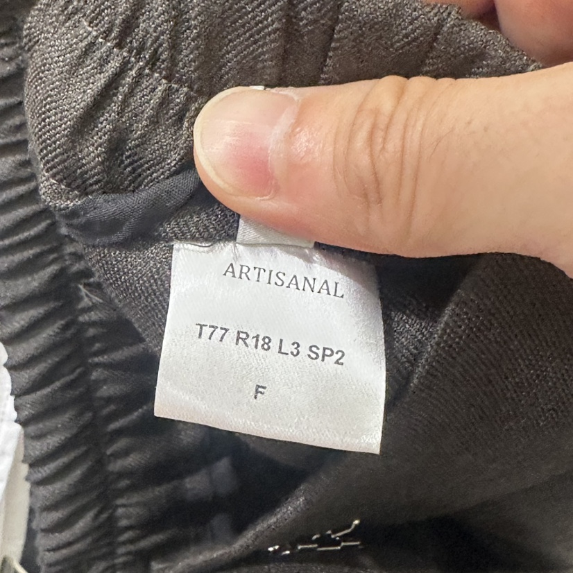 ARTISANAL韓國直郵㊣女裝新款休閑時尚25春夏休閑褲緊身褲亞麻ARTISANAL休閑褲