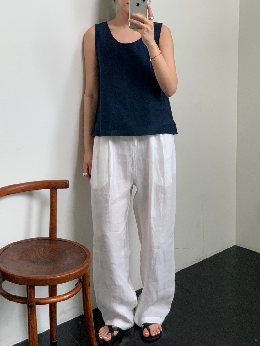 REGULARLY/PLACOR韓國直郵㊣東大門實拍女裝新款推薦休閑褲亞麻REGULARLY/PLACOR休閑褲