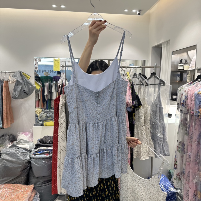 COMBO直郵韓國代購㊣女裝新款25春夏人氣休閑時尚熱賣連衣裙COM_BO連衣裙