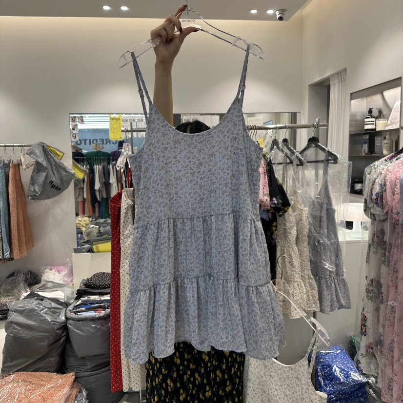 COMBO直郵韓國代購㊣女裝新款25春夏人氣休閑時尚熱賣連衣裙COM_BO連衣裙圖色2