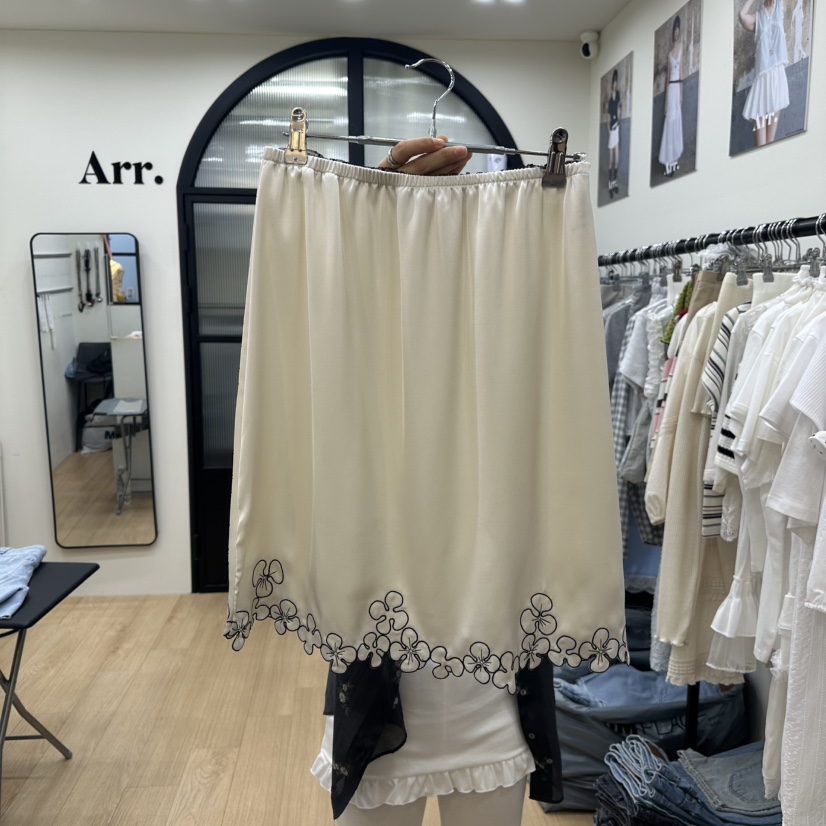 ARR韓國㊣直郵東大門代購女裝新款熱賣休閑時尚半身裙中短裙ARR半身裙/中短裙