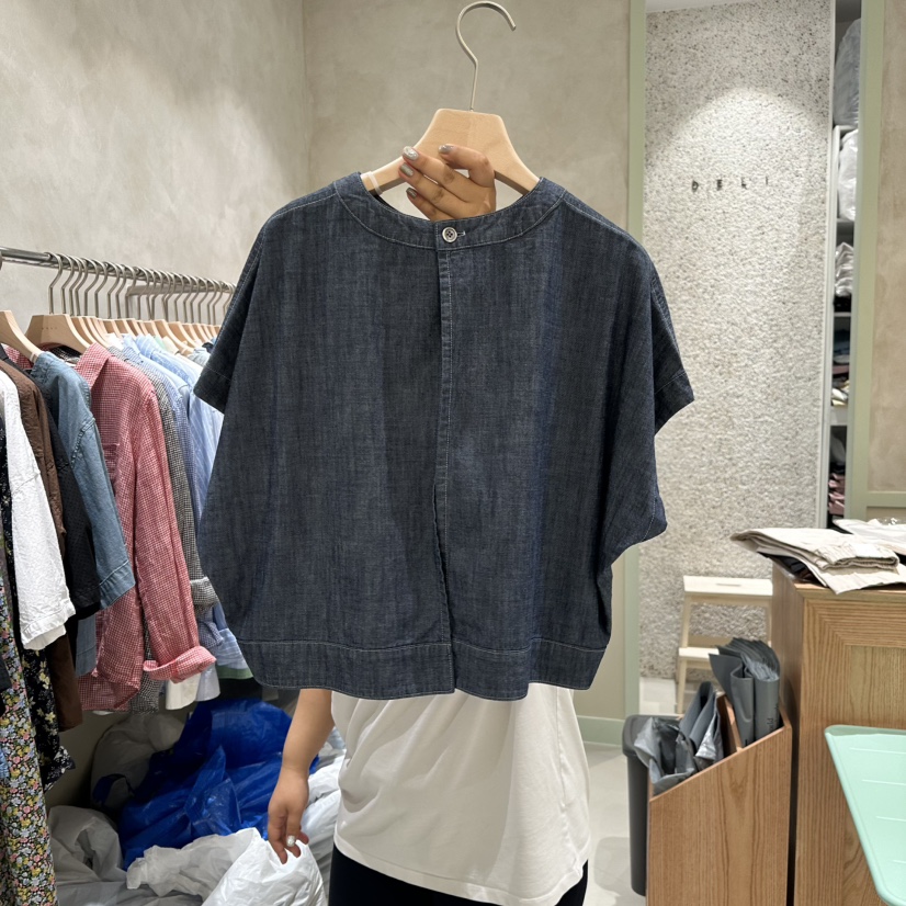 DELI JENNY韓國直郵㊣東大門實拍女裝新品25春夏襯衫蕾絲衫DELI JENNY襯衫/蕾絲衫