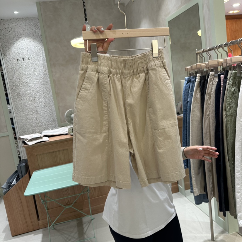 DELI JENNY韓國直郵㊣東大門實拍女裝新品25春夏時尚推薦短褲DELI JENNY短褲圖色2