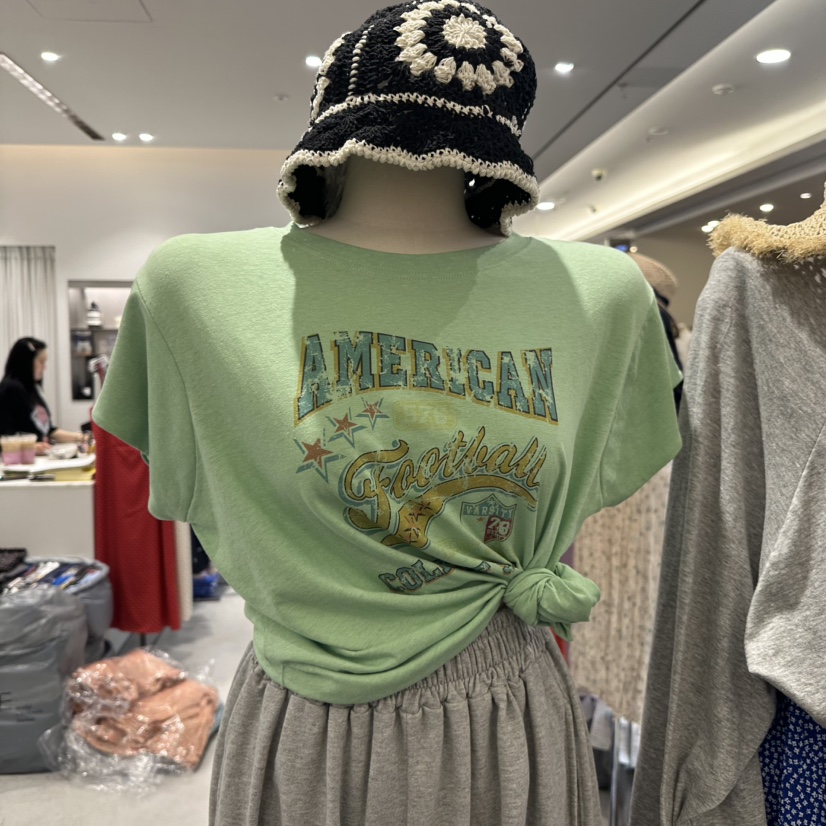 COMBO直郵韓國代購㊣女裝新款休閑25春夏推薦時尚熱賣人氣T恤COM_BOT恤圖色3