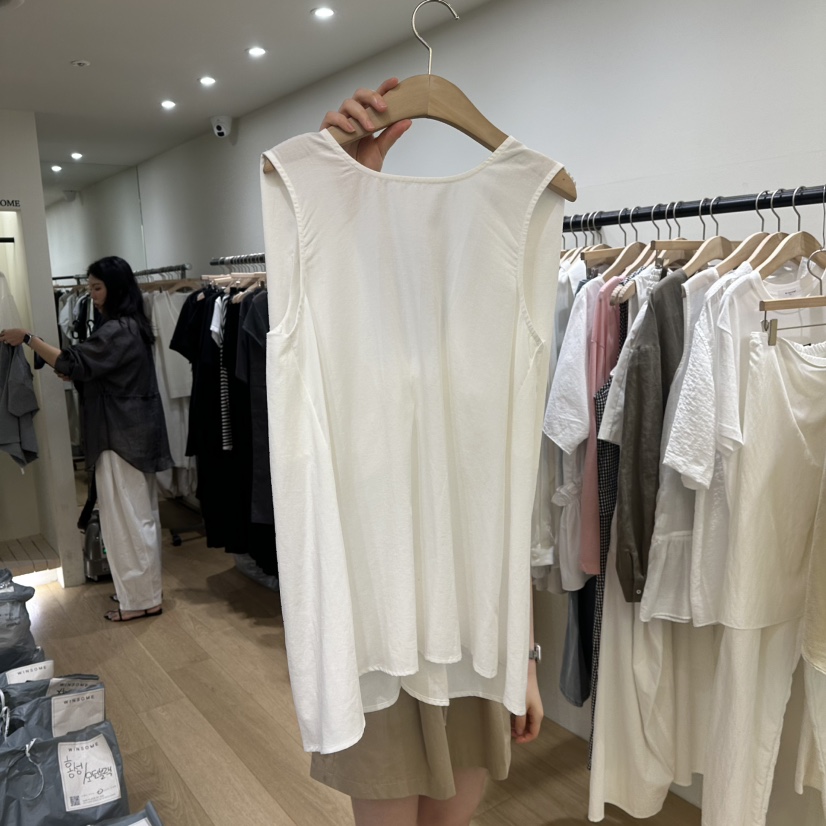 WINSOME韓國㊣直郵東大門代購女裝新品推薦熱賣人氣吊帶背心WINSOME吊帶/背心圖色2