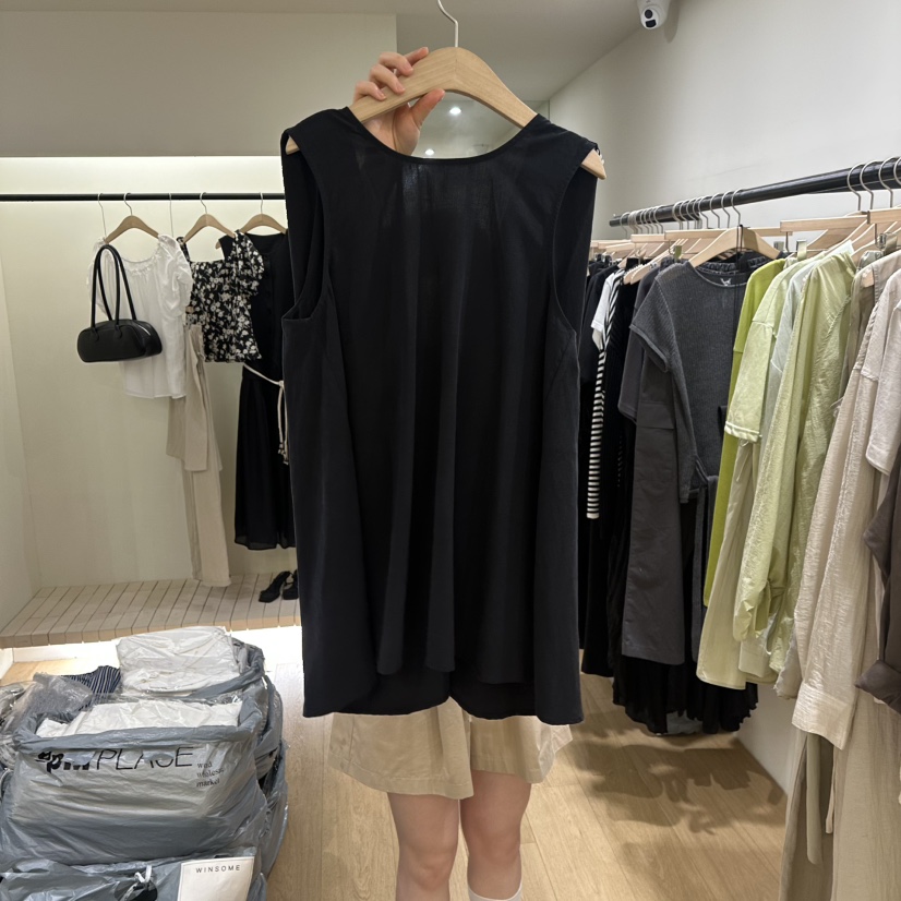 WINSOME韓國㊣直郵東大門代購女裝新品推薦熱賣人氣吊帶背心WINSOME吊帶/背心圖色3
