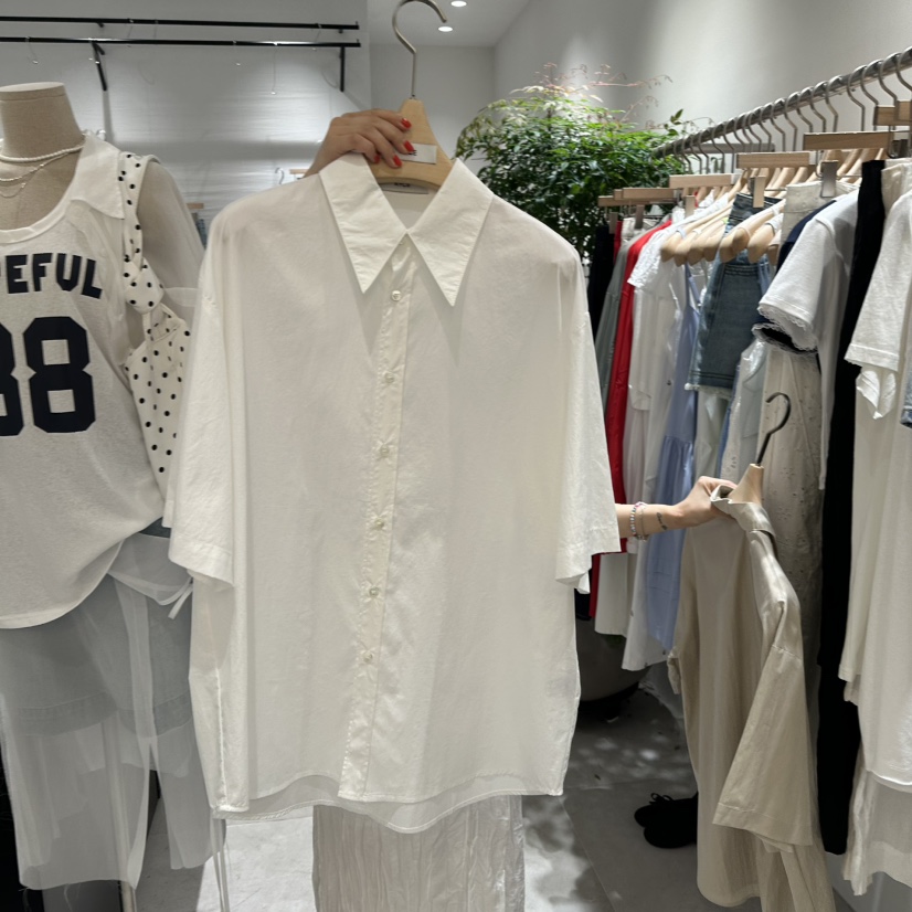 AYCE韓國直郵㊣女裝新品休閑人氣推薦時尚25春夏襯衫蕾絲衫101SHOWROOM/AYCE襯衫/蕾絲衫