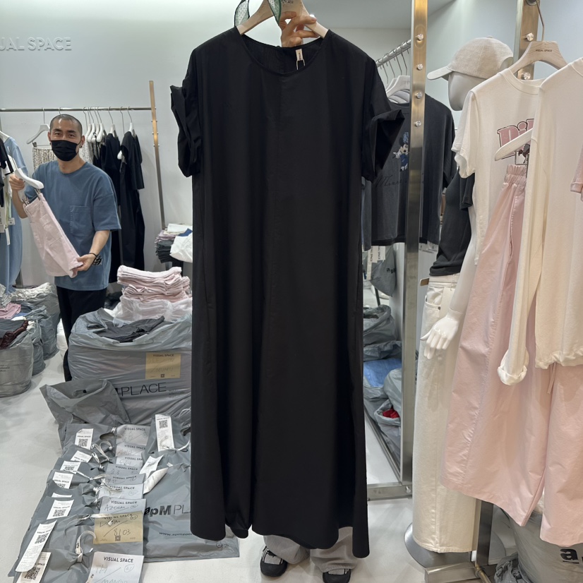 VISUAL SPACE直郵韓國代購㊣女裝新品熱賣休閑推薦人氣連衣裙VISUAL SPACE連衣裙圖色2