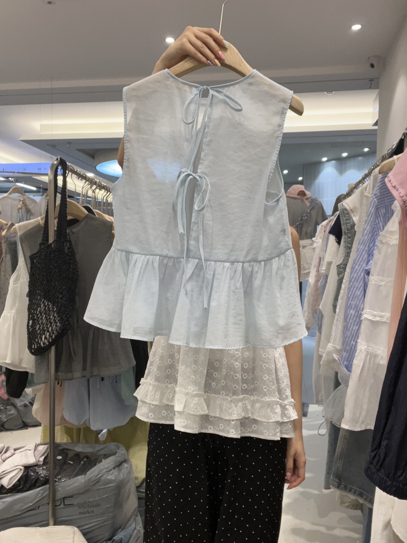 MIMME直郵韓國代購㊣女裝新款時尚25春夏推薦人氣休閑吊帶背心MIMME吊帶/背心