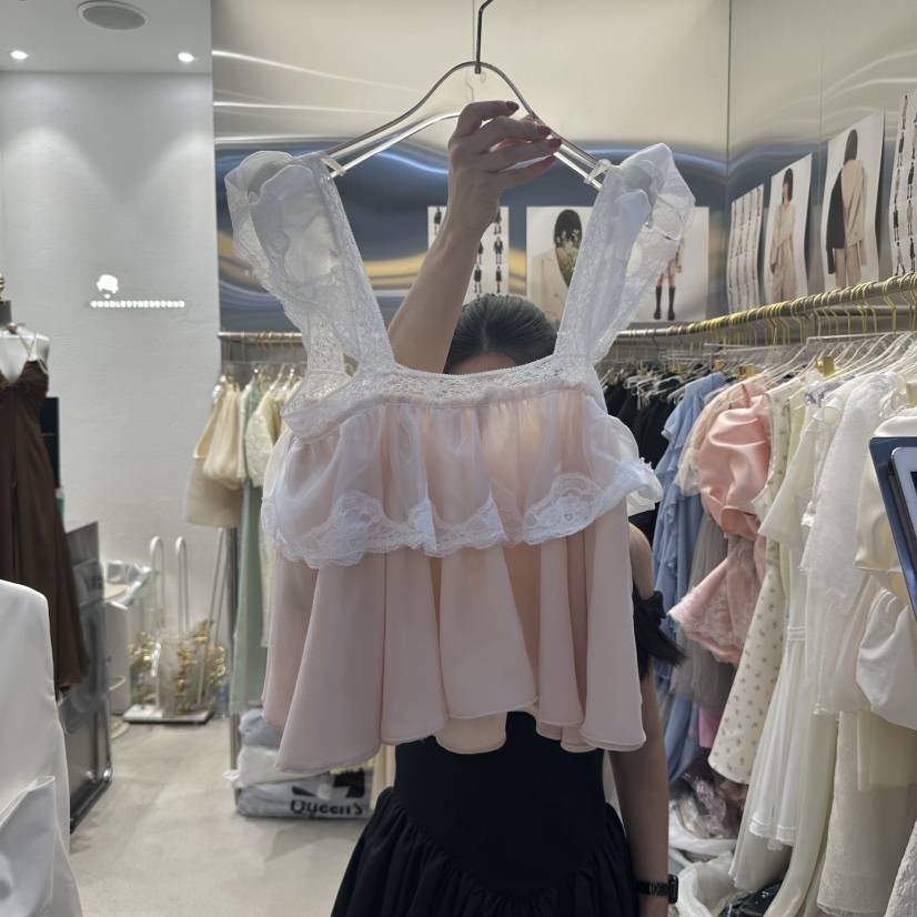 CHARLES THE SECOND韓國㊣直郵東大門代購女裝新品25春夏吊帶背心CHARLES THE SECOND/CHEAP-CHIC吊帶/背心