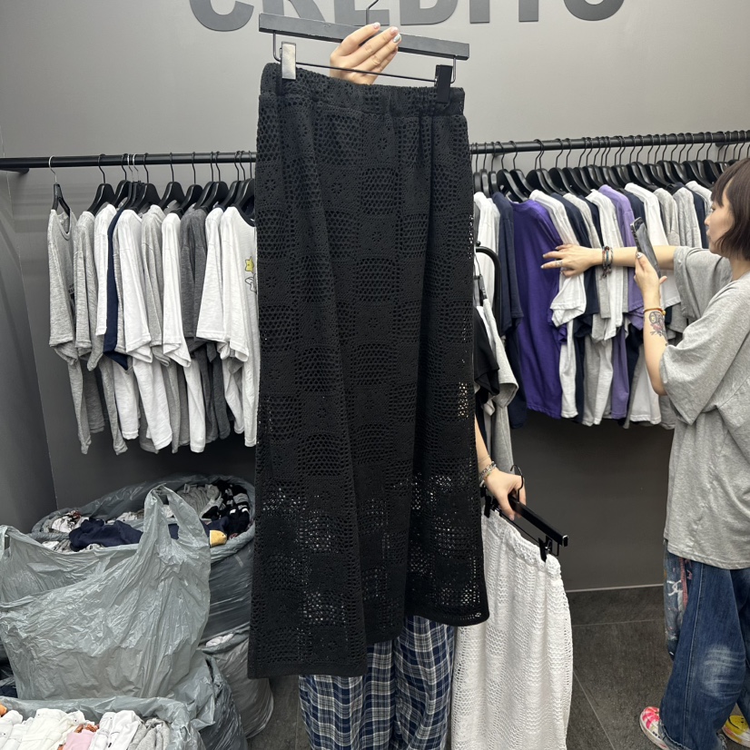 CREDITO韓國直郵㊣女裝新品時尚推薦25春夏人氣熱賣休閑長裙CREDITO長裙