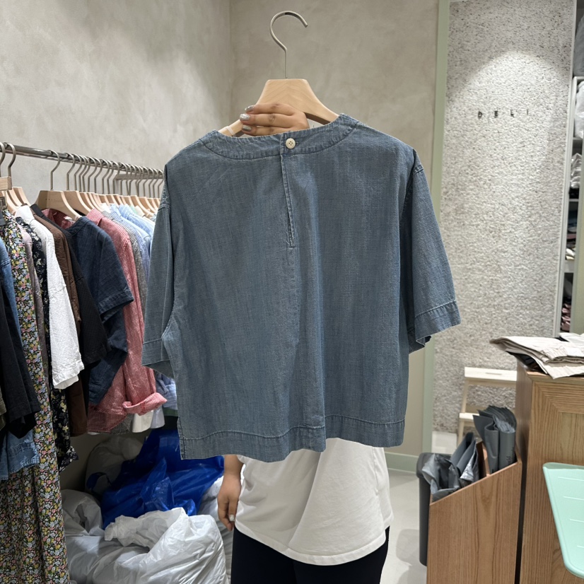 DELI JENNY韓國直郵㊣東大門實拍女裝新款人氣時尚襯衫蕾絲衫DELI JENNY襯衫/蕾絲衫