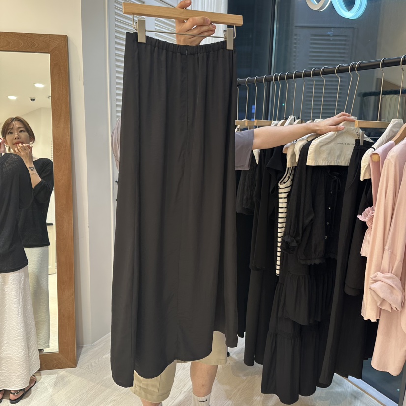 COPINER直郵韓國代購㊣女裝新品推薦休閑熱賣時尚25春夏長裙COPINER長裙