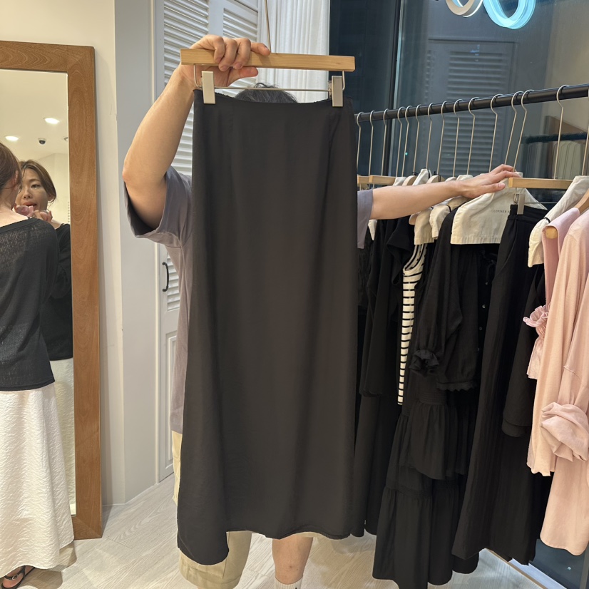 COPINER直郵韓國代購㊣女裝新品推薦休閑熱賣時尚25春夏長裙COPINER長裙圖色2