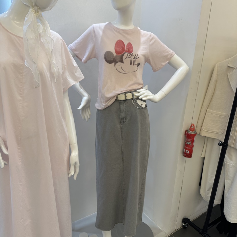 VISUAL SPACE直郵韓國代購㊣女裝新品推薦時尚25春夏人氣T恤VISUAL SPACET恤