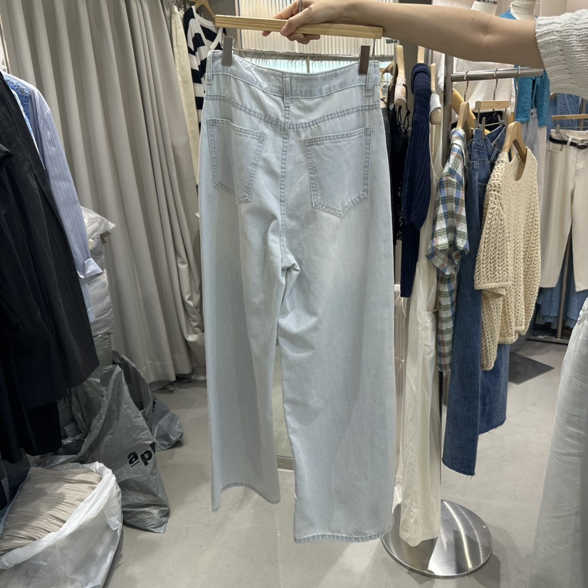 ALEGRE韓國㊣直郵東大門代購女裝新款熱賣時尚人氣推薦牛仔褲ALEGRE牛仔褲