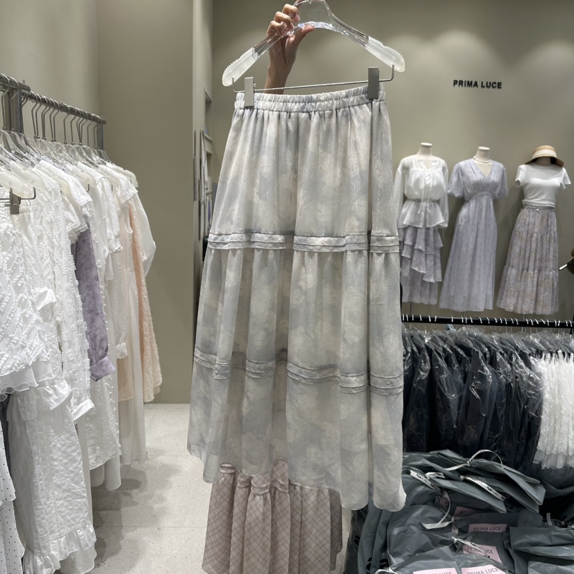 PRIMA LUCE直郵韓國代購㊣女裝新品推薦人氣休閑熱賣25春夏長裙CHARLOTTE長裙