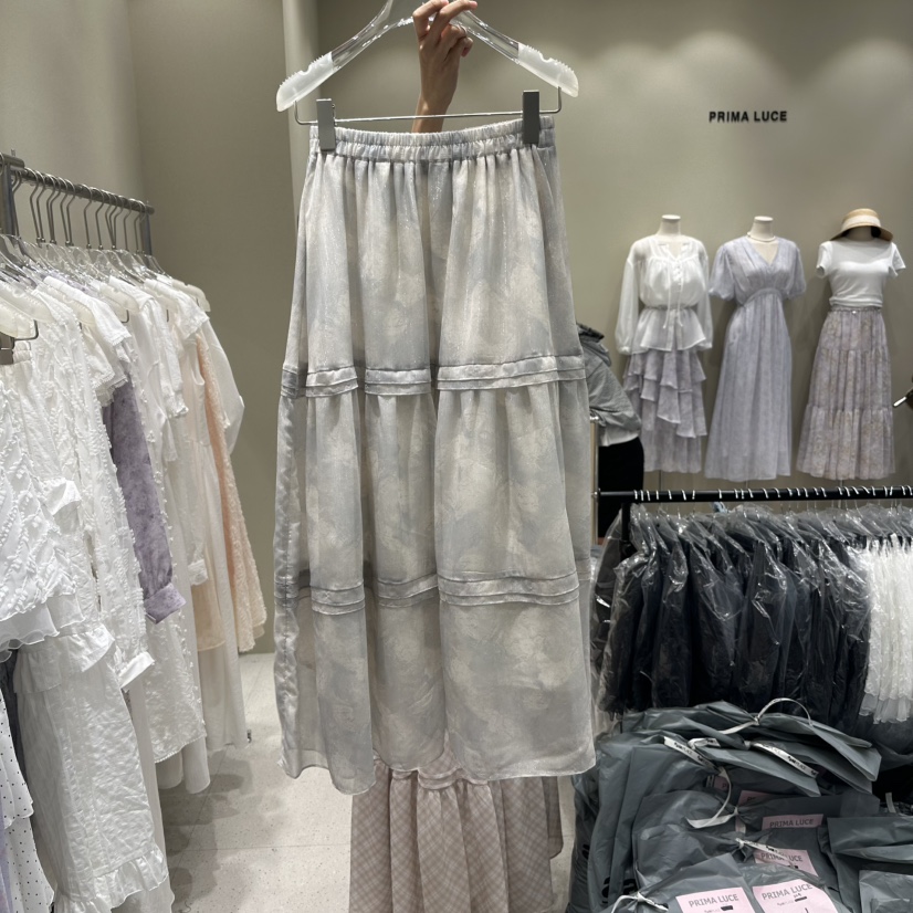 PRIMA LUCE直郵韓國代購㊣女裝新品推薦人氣休閑熱賣25春夏長裙CHARLOTTE長裙