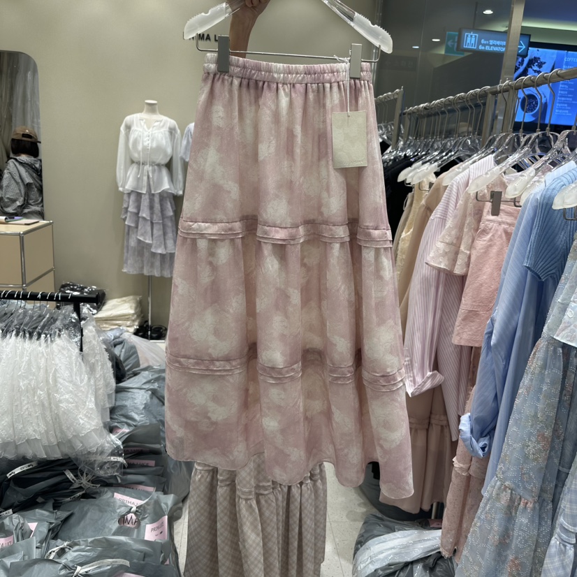 PRIMA LUCE直郵韓國代購㊣女裝新品推薦人氣休閑熱賣25春夏長裙CHARLOTTE長裙圖色2