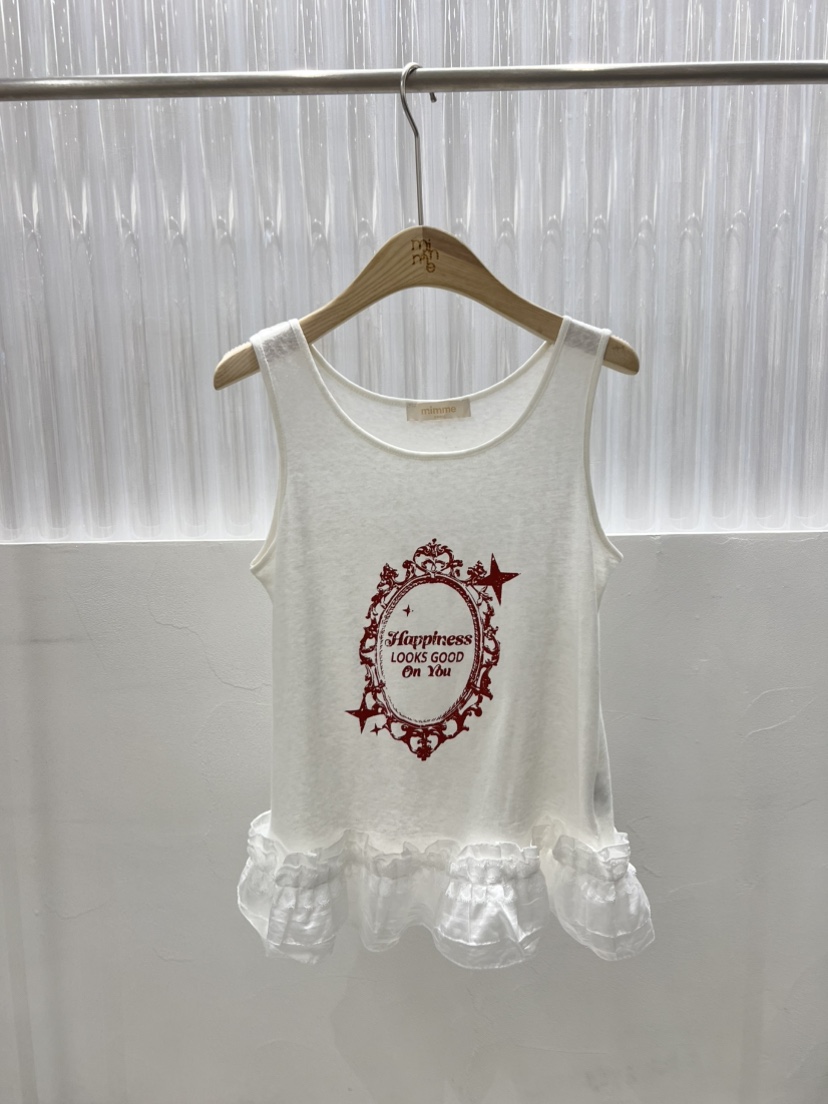 MIMME韓國直郵㊣女裝新款推薦人氣25春夏休閑熱賣時尚吊帶背心MIMME吊帶/背心