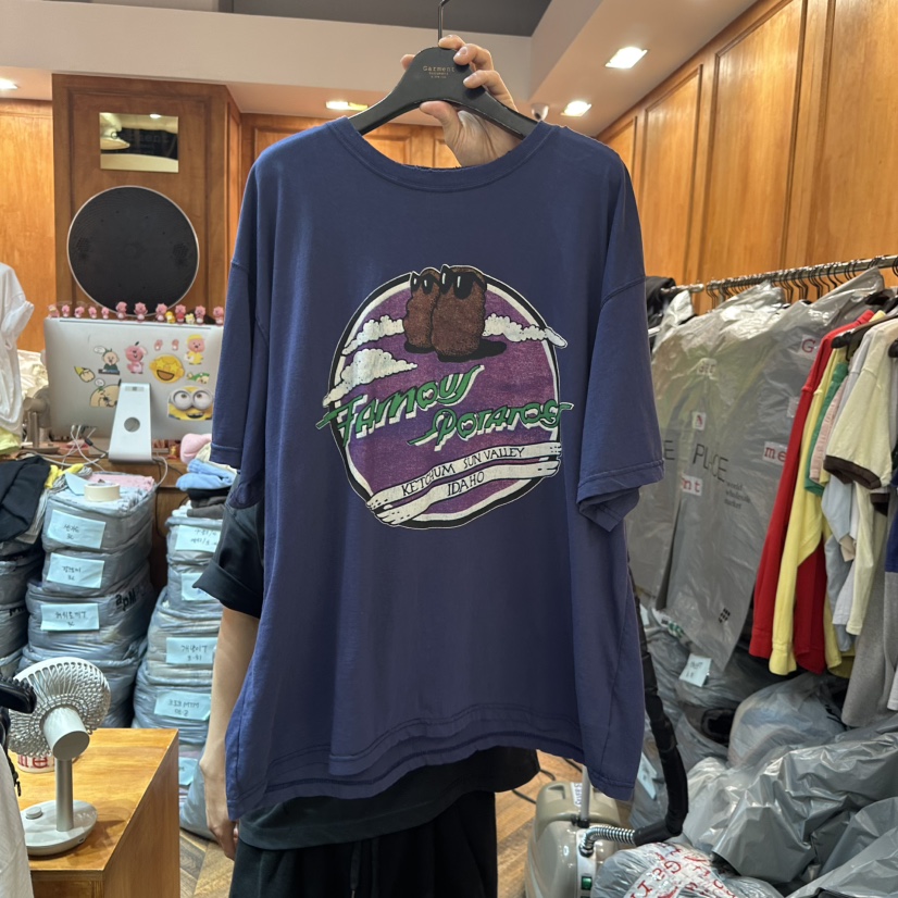 GARMENT-P韓國直郵㊣女裝新款熱賣25春夏時尚人氣休閑推薦T恤GARMENTT恤圖色2