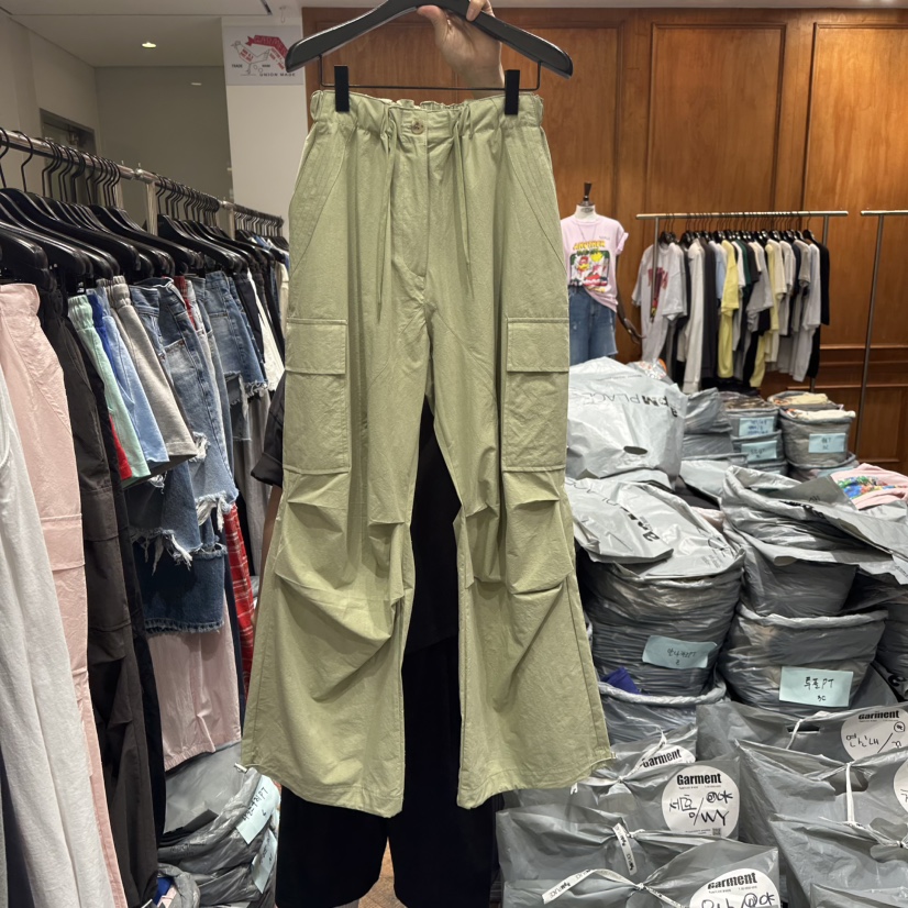 GARMENT-P直郵韓國代購㊣女裝新款25春夏休閑人氣熱賣休閑褲GARMENT休閑褲圖色2