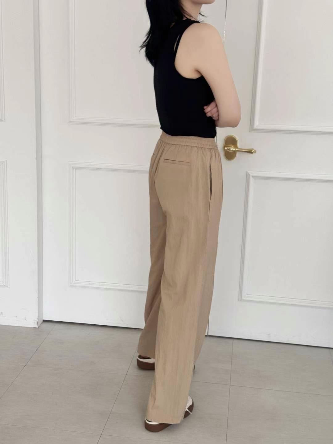 OHNLE直郵韓國代購㊣女裝新款推薦休閑時尚熱賣人氣25春夏休閑褲OHNLE休閑褲