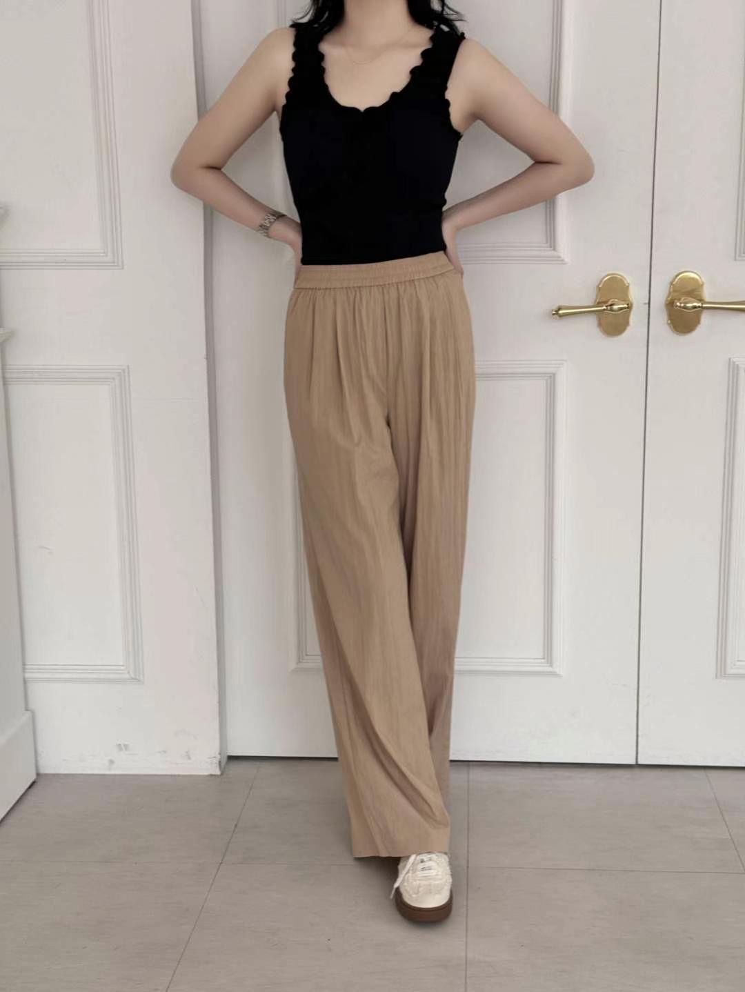 OHNLE直郵韓國代購㊣女裝新款推薦休閑時尚熱賣人氣25春夏休閑褲OHNLE休閑褲