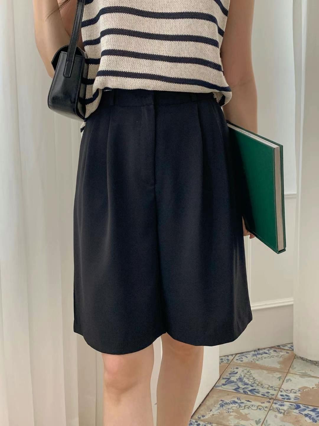 OHNLE韓國直郵㊣東大門實拍女裝新款推薦25春夏休閑人氣短褲OHNLE短褲