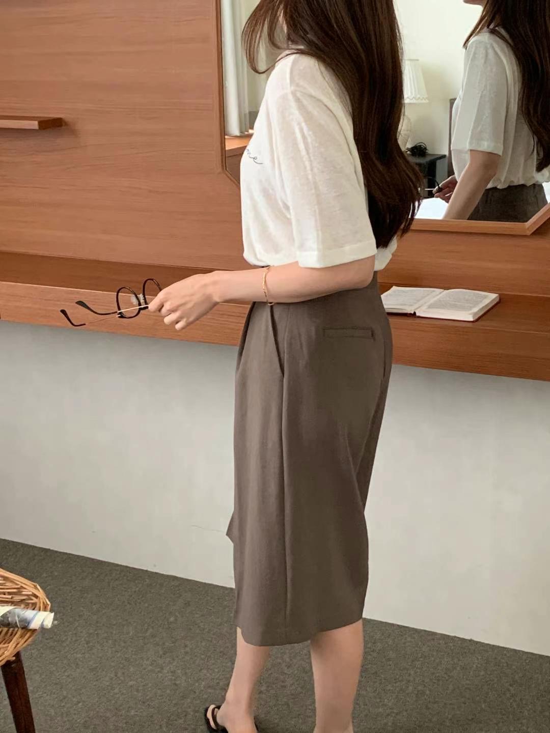 OHNLE韓國直郵㊣女裝新品熱賣休閑人氣推薦25春夏時尚短褲OHNLE短褲
