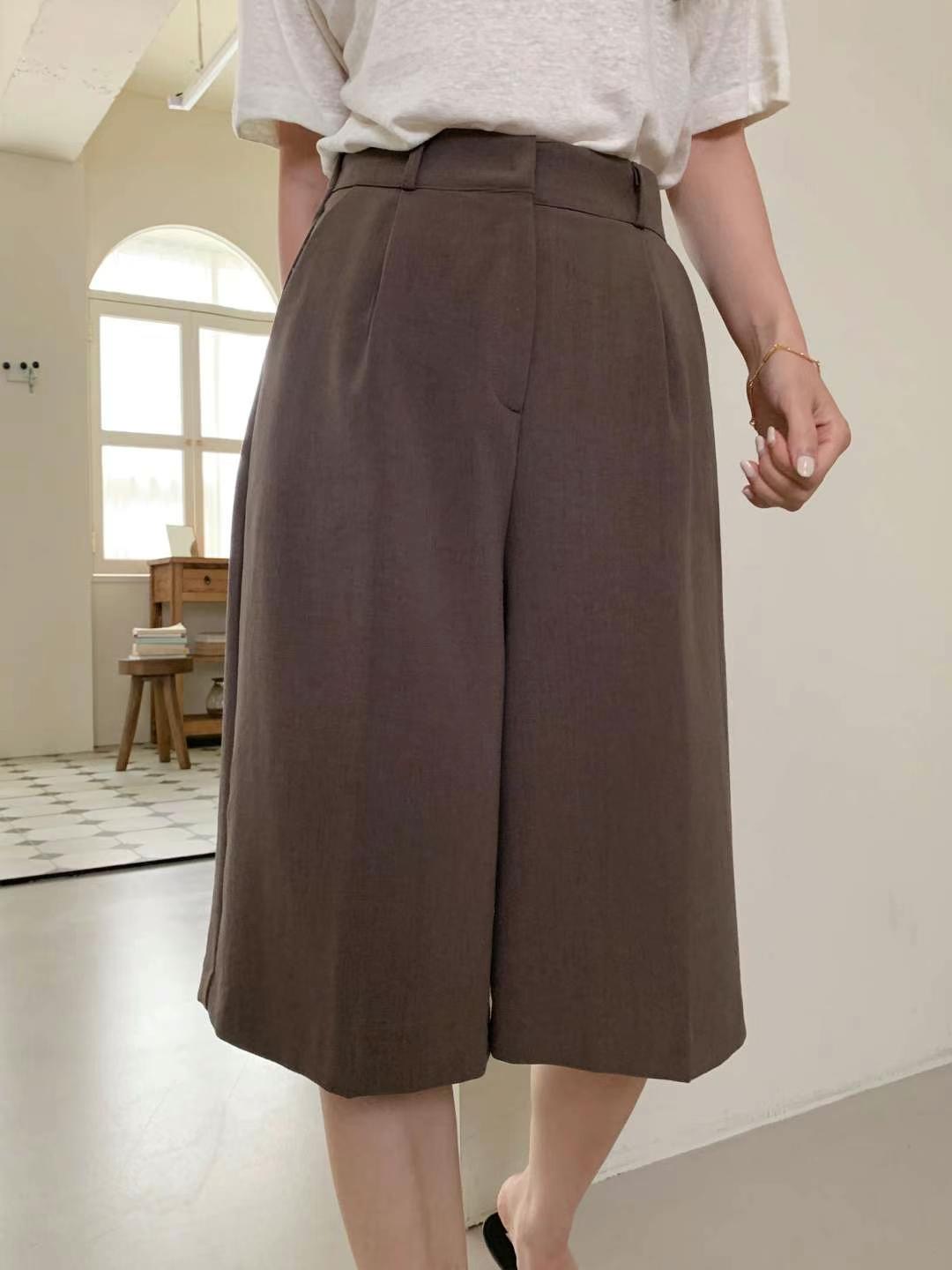 OHNLE韓國直郵㊣女裝新品熱賣休閑人氣推薦25春夏時尚短褲OHNLE短褲圖色2