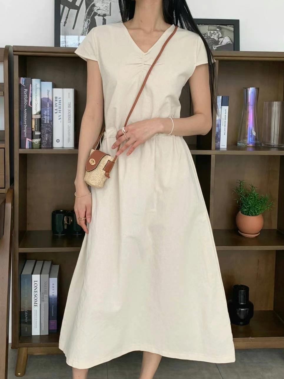 THEMAIN韓國㊣直郵東大門代購女裝新款休閑25春夏推薦連衣裙THEMAIN連衣裙