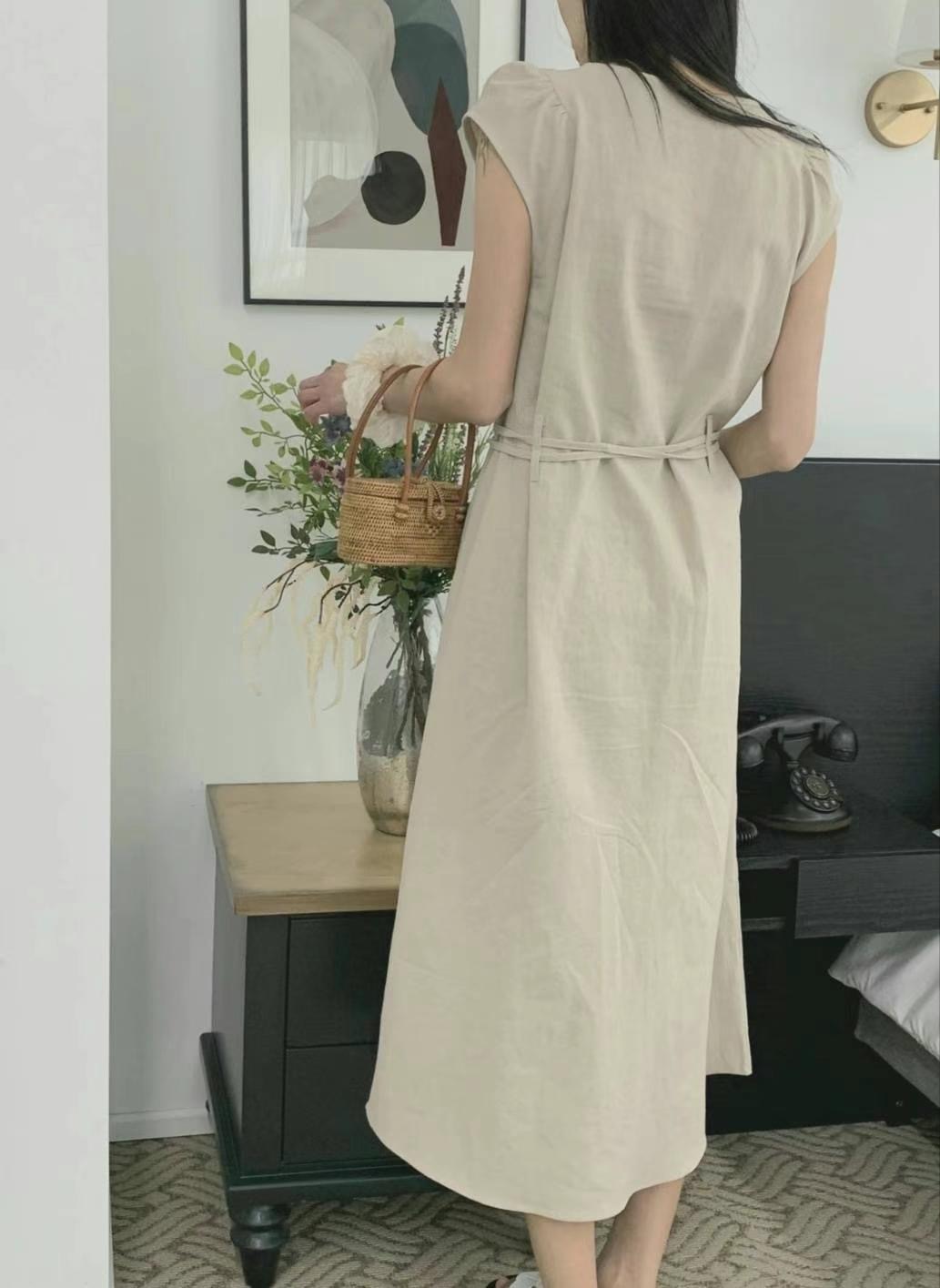 THEMAIN韓國直郵㊣東大門實拍女裝新款25春夏推薦熱賣連衣裙THEMAIN連衣裙
