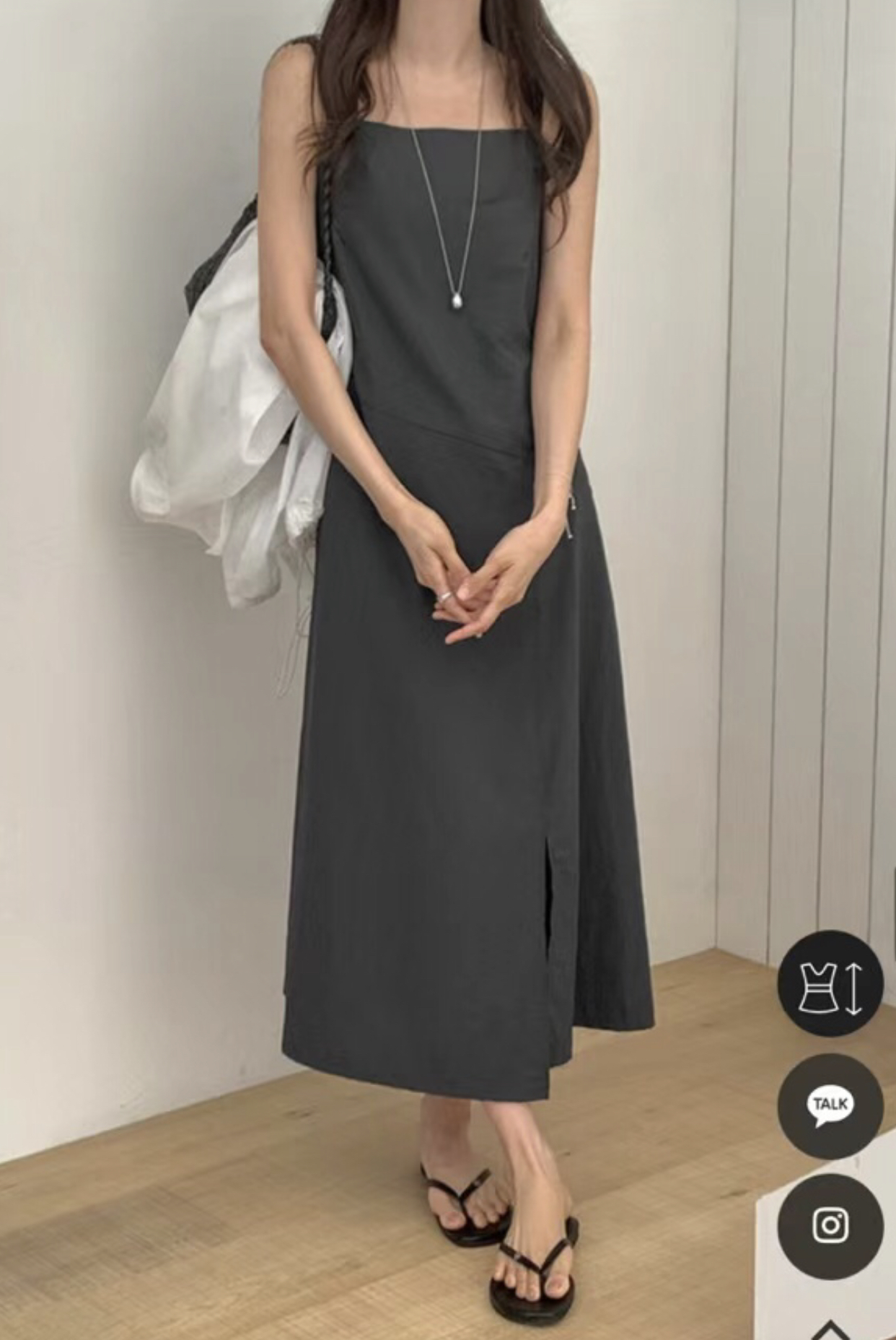 THEMAIN韓國直郵㊣東大門實拍女裝新品時尚休閑熱賣25春夏連衣裙THEMAIN連衣裙