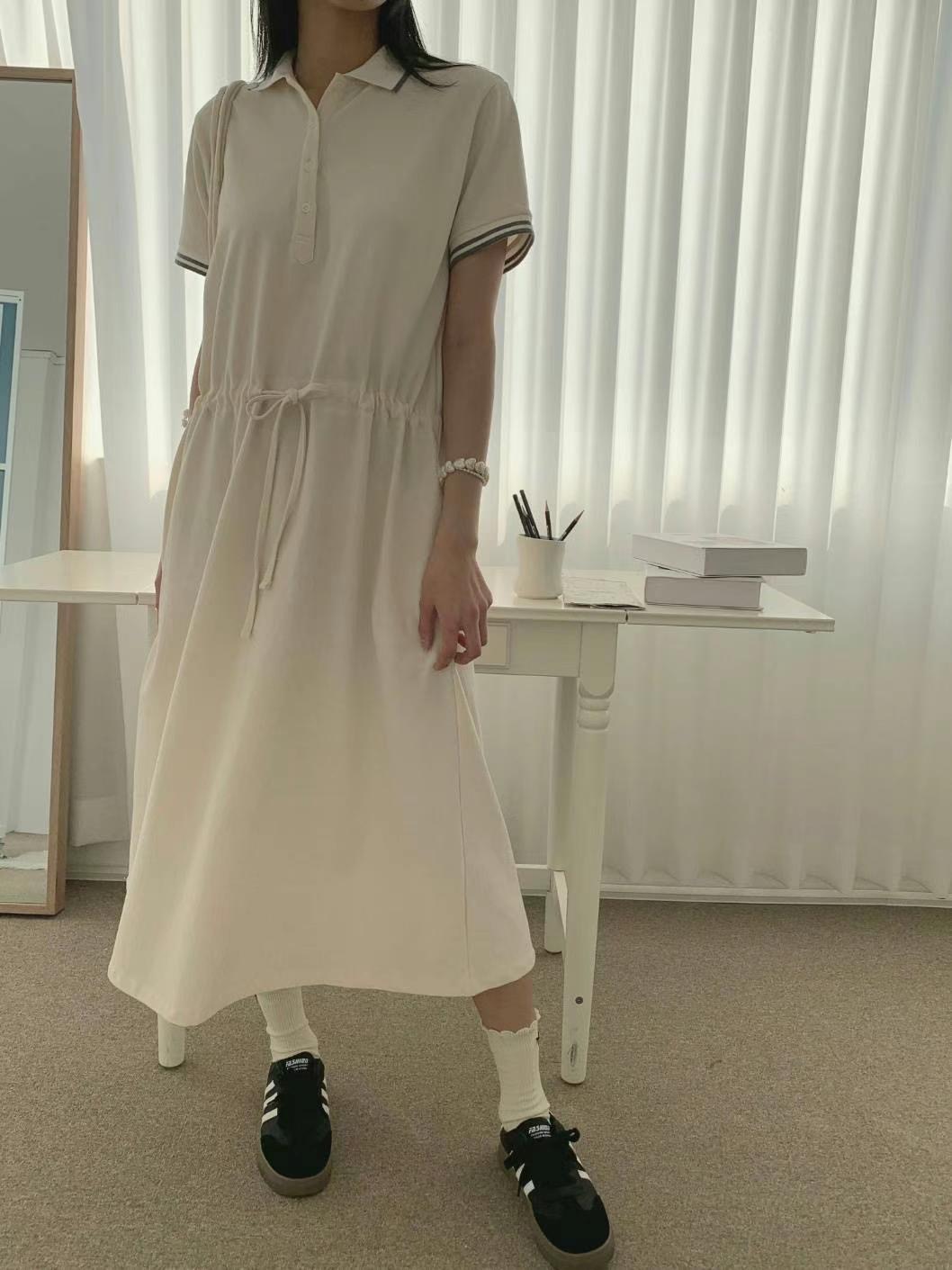 THEMAIN韓國直郵㊣女裝新款人氣熱賣25春夏推薦時尚休閑連衣裙THEMAIN連衣裙